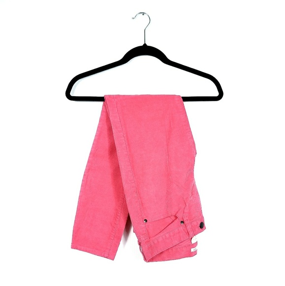 J. Crew Pants - J.Crew Toothpick Corduroy Pants Hot Pink